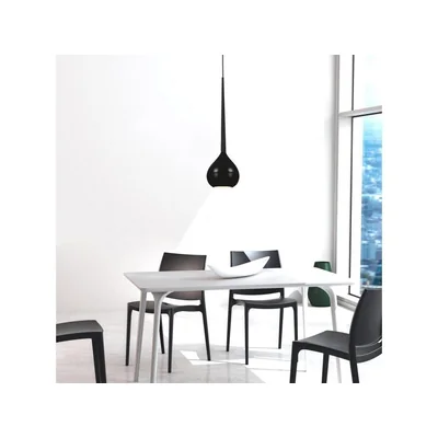AGA 1 Lampa wisząca E14 IP20 czarna