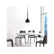 AGA 1 Lampa wisząca E14 IP20 czarna