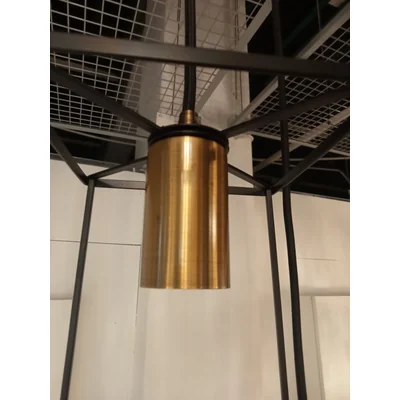 ALANIS Lampa wisząca potrójna czarna