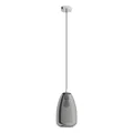 ALOBRASE Lampa wisząca 20 cm czarny-transparentny