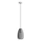 ALOBRASE Lampa wisząca 20 cm czarny-transparentny
