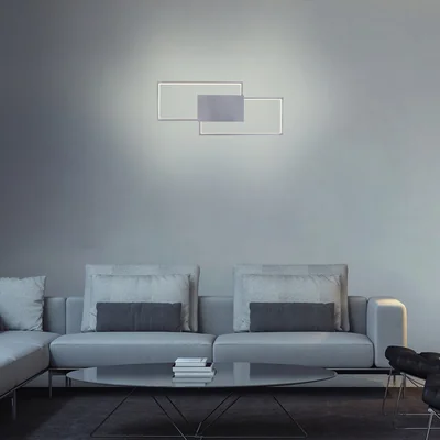 Andrei Lampa ścienna szczotkowane aluminium