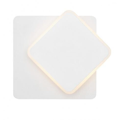 AUSTIN Wall Lamp White Aluminium Led 6 Watt L:16 W:5,2 H:16cm