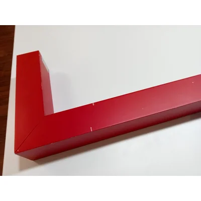 Baset Lampa ścienna ekspozycyjna czerwony mat