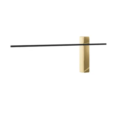 BENE PARETTE Kinkiet 62 cm 7W 3000K 284lm LED zintegrowany IP20 złoty