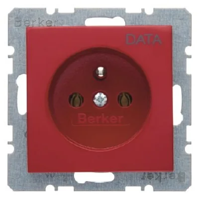B.Kwadrat Gniazdo DATA B.S1 czerwony 16A, 250V, z kluczem