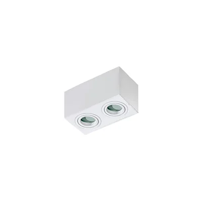 BRANT 2 SQUARE IP44 Lampa sufitowa biała