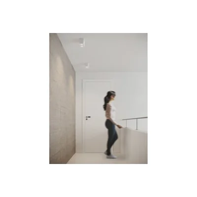 BRANT 2 SQUARE IP44 Lampa sufitowa biała