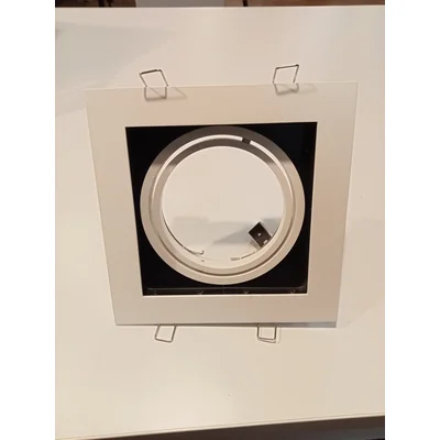 Cardo I Bianco Lampa sufitowa wpuszczana biała