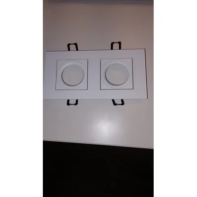 Care Lampa wpuszczana podwójna biała