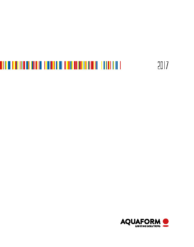 Katalog AQFORM - Aqform 2017