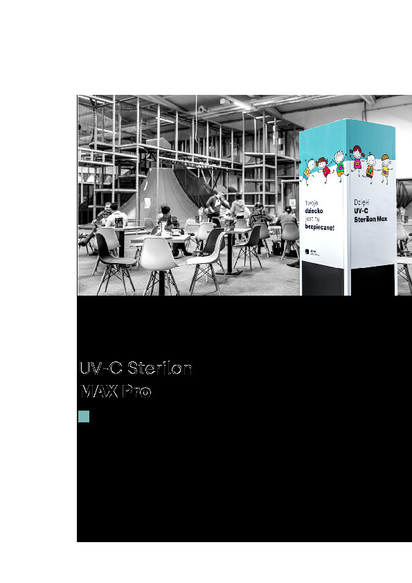 Katalog LENA LIGHTING - UV-C Sterilon MAX Pro