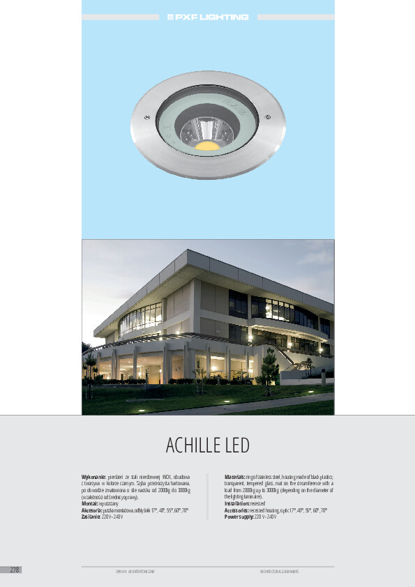 Katalog PXF Lighting - cz. I