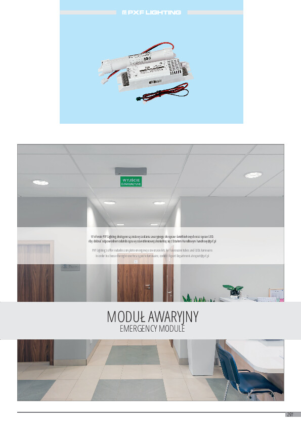 Katalog PXF Lighting - cz. V
