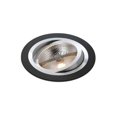 Catli Lampa wpuszczana czarna szczotkowana