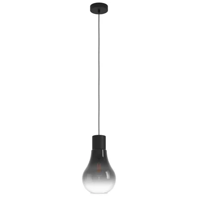 CHASELY Lampa wisząca 20cm 40W E27 IP20 czarna