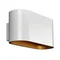 CONCEPT Lampa ścienna biało-złota