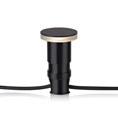DECKLIGHT Oprawa zewnętrzna wpuszczana 3W LED IP44 WW czarna