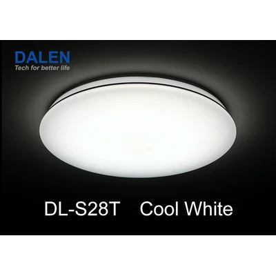 DL-S28T lampa sufitowa LED biała + pilot