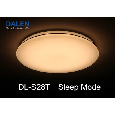 DL-S28T lampa sufitowa LED biała + pilot