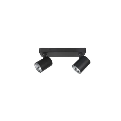 EXO 2 Lampa ścienno-sufitowa czarna