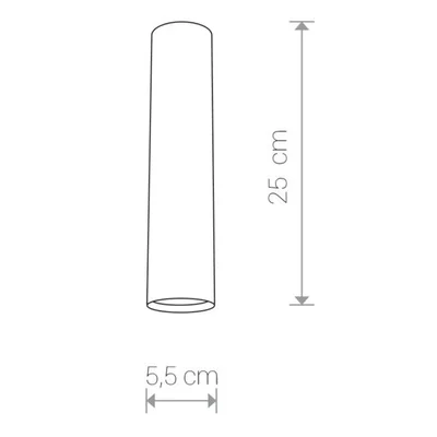 EYE M Lampa sufitowa mosiądz
