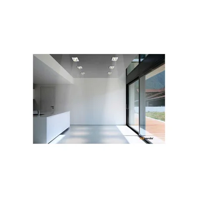 EZIO Lampa sufitowa wpuszczana aluminium