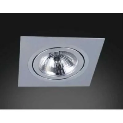 FARO I ALLUMINIO Lampa wpuszczana aluminium szczotkowane