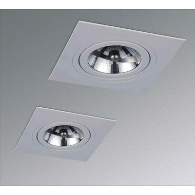 Faro I Bianco Lampa sufitowa wpuszczana biała