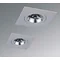 Faro I Bianco Lampa sufitowa wpuszczana biała