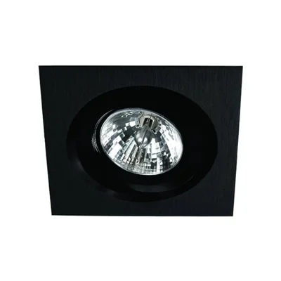 Faro I Nero Lampa sufitowa wpuszczana czarna