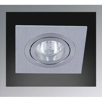 FASTO I ALLUMINIO Lampa wpuszczana aluminium szczotkowane
