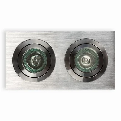 Fasto II Alluminio Lampa sufitowa wpuszczana aluminium szczotkowane