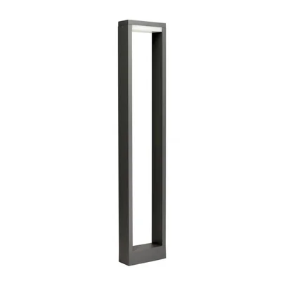 FORM Lampa zewnętrzna stojąca 80 cm ciemny popiel