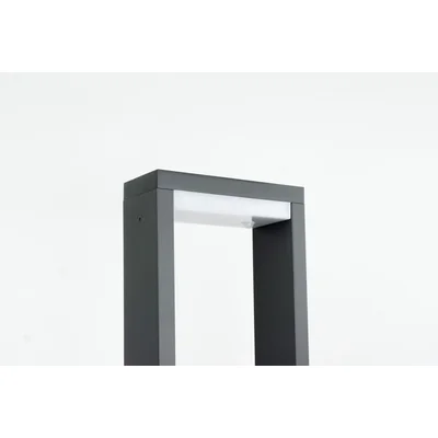 FORM Lampa zewnętrzna stojąca 80 cm ciemny popiel