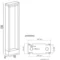 FORM Lampa zewnętrzna stojąca 80 cm ciemny popiel