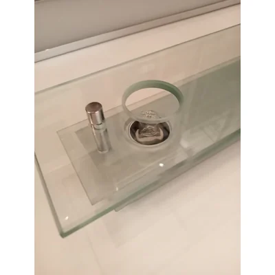 Fres Lampa sufitowa-ścienna przeźroczysta