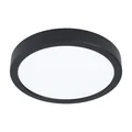 FUEVA 1 Lampa sufitowa 21 cm neutralny czarny