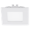 FUEVA 1 Lampa sufitowa wpuszczana 8,5x8,5 cm biały ciepły biała