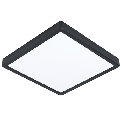 FUEVA Plafon 28,5cm 20,5W 3000K 2400lm IP20 czarny