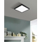FUEVA Plafon 28,5cm 20,5W 3000K 2400lm IP20 czarny