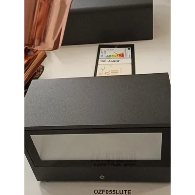 GEMINI Lampa zewnętrzna ścienna 10W LED 700Lm 3000K IP54 230V antracytowa