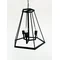 GEOMETRIC 3 Lampa wisząca E27 IP20 czarna