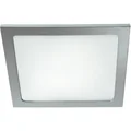 Huddle Lampa sufitowa wpuszczana srebrna