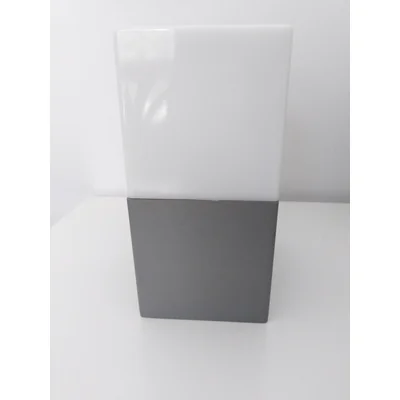 HUDSON Lampa ścienna zewnętrzna ekspozycyjna tytan