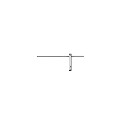IMPULSE Kinkiet 61cm 6W 3000K 200lm LED zintegrowany IP20 czarny