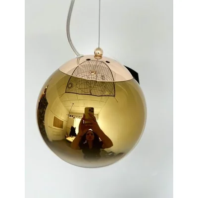 IRIS lampa wisząca E27 IP20 złota