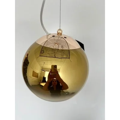 IRIS lampa wisząca E27 IP20 złota