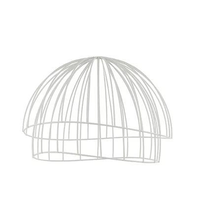 JERICHO Klosz do lampy biały