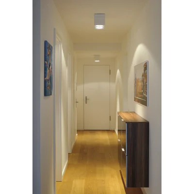 KARDAMOD Lampa sufitowa podwójna biała ekspozycyjna